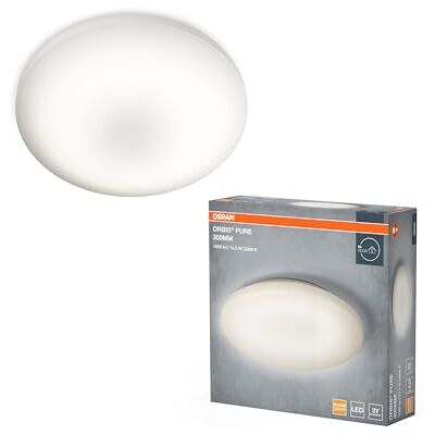 OSRAM Orbis Pure led-plafond-/wandlamp, 300 mm, 15,5 W, wit, aluminium behuizing, IP20, binnenverlichting OSRAM Orbis Pure led-plafond-/wandlamp, 300 mm, 15,5 W, wit, aluminium behuizing, IP20, binnenverlichting