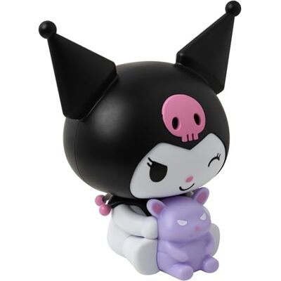Paladone Kuromi GloBuddies 3D led-nachtlampje, officieel gelicentieerd Sanrio, cadeau voor Hello Kitty-fans Paladone Kuromi GloBuddies 3D led-nachtlampje, officieel gelicentieerd Sanrio, cadeau voor Hello Kitty-fans