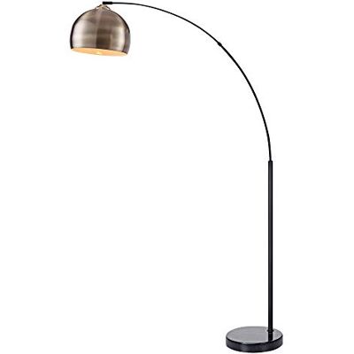 Teamson Home Versanora VN-L00010AB-EU vloerlamp, metaal, 40 W, zwart Teamson Home Versanora VN-L00010AB-EU vloerlamp, metaal, 40 W, zwart