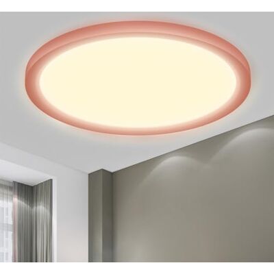 LQWELL ® Led-plafondlamp, plafondlamp voor badkamer, waterdicht, IP44, rond, plat, 18 W, 6000 K, 1600 lm, eenvoudige lamp, modern, dun, voor woonkamer, slaapkamer, keuken, balkon, hal, kelder, kantoor, LQWELL ® Led-plafondlamp, plafondlamp voor badkamer, waterdicht, IP44, rond, plat, 18 W, 6000 K, 1600 lm, eenvoudige lamp, modern, dun, voor woonkamer, slaapkamer, keuken, balkon, hal, kelder, kantoor,