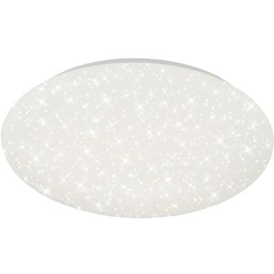 Briloner Leuchten LED plafondlamp met sterrendecoratie, plafondlamp 24W 2400 lumen, 4000K, Ø 49cm, kunststof, wit, 490x130mm (DxH) Briloner Leuchten LED plafondlamp met sterrendecoratie, plafondlamp 24W 2400 lumen, 4000K, Ø 49cm, kunststof, wit, 490x130mm (DxH)