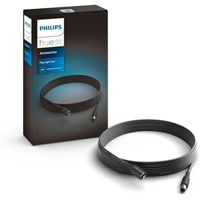 Philips Play Verlengkabel – verlengsnoer: 5 meter – zwart – IP20 – eenvoudige installatie Philips Play Verlengkabel – verlengsnoer: 5 meter – zwart – IP20 – eenvoudige installatie