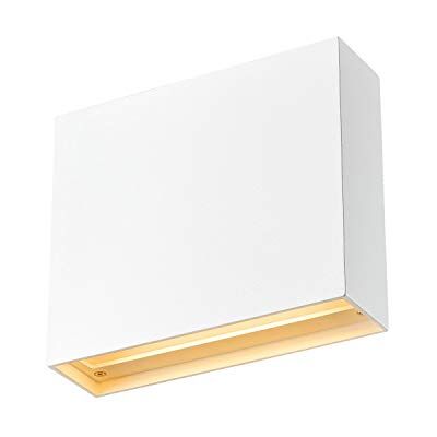 SLV LED wandlamp QUAD FRAME 19 Wandlamp voor montage vierkant, wit, 2700/3000 K warm wit Elegante inbouwlamp voor trappen SLV LED wandlamp QUAD FRAME 19 Wandlamp voor montage vierkant, wit, 2700/3000 K warm wit Elegante inbouwlamp voor trappen
