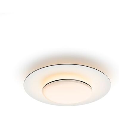 Philips Sceneswitch Plafondlamp, Garnet, 3 instellingen, 30 W, warm wit, 2700 K, zwart Philips Sceneswitch Plafondlamp, Garnet, 3 instellingen, 30 W, warm wit, 2700 K, zwart