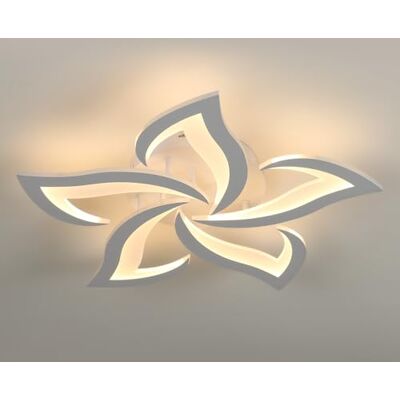 Comely Led-plafondlamp, plafondlamp, 60 W, 6750 lm, moderne woonkamerkroonluchter, voor woonkamer, slaapkamer, keuken, eetkamer, warm wit licht, 3000 K, dia 60 cm, wit Comely Led-plafondlamp, plafondlamp, 60 W, 6750 lm, moderne woonkamerkroonluchter, voor woonkamer, slaapkamer, keuken, eetkamer, warm wit licht, 3000 K, dia 60 cm, wit