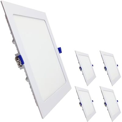 LED ATOMANT 5 x led-inbouwspots, 205 mm, 20 W, CCT 3000-6500 K Afmetingen: 220 mm, met CCT-kleurselector, 1800 lumen, driver inbegrepen LED ATOMANT 5 x led-inbouwspots, 205 mm, 20 W, CCT 3000-6500 K Afmetingen: 220 mm, met CCT-kleurselector, 1800 lumen, driver inbegrepen