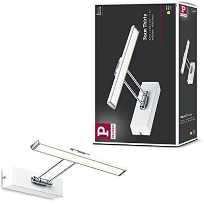 Paulmann Galeria LED-lamp met 1 x 5 W, 2700 K, metaal, wit 99891 Paulmann Galeria LED-lamp met 1 x 5 W, 2700 K, metaal, wit 99891