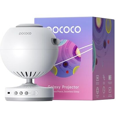POCOCO Galaxy Lite Star Projector, Starry Sky Projector Home Planetarium Night Light Lamp Baby Kids Kamer Decoratie Galaxy Projector voor Party Birthday Christmas Gift POCOCO Galaxy Lite Star Projector, Starry Sky Projector Home Planetarium Night Light Lamp Baby Kids Kamer Decoratie Galaxy Projector voor Party Birthday Christmas Gift