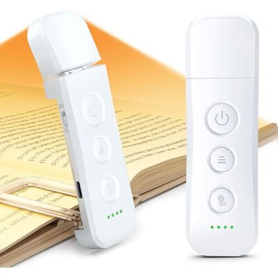 Glocusent Verbeterde leeslamp met 12 leds, batterijduur 200 uur, leeslamp met clip, 5 warme kleuren en 5 helderheidsinstellingen, oplaadbaar via USB-C, voor leesleesmachine Glocusent Verbeterde leeslamp met 12 leds, batterijduur 200 uur, leeslamp met clip, 5 warme kleuren en 5 helderheidsinstellingen, oplaadbaar via USB-C, voor leesleesmachine