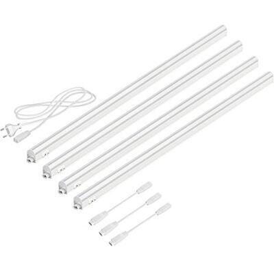 Parlat LED Rigel accentlampen, elk 87,3 cm, elk 1118 lm, wit, set van 4 Parlat LED Rigel accentlampen, elk 87,3 cm, elk 1118 lm, wit, set van 4