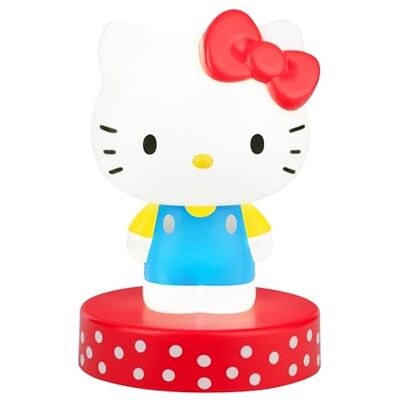 Paladone Hello Kitty Mini Icoon, officieel gelicentieerd Sanrio 3D, LED-verzamellamp voor meisjes vrouwen, slaapkamers en thuis, popcultuurproduct Paladone Hello Kitty Mini Icoon, officieel gelicentieerd Sanrio 3D, LED-verzamellamp voor meisjes vrouwen, slaapkamers en thuis, popcultuurproduct