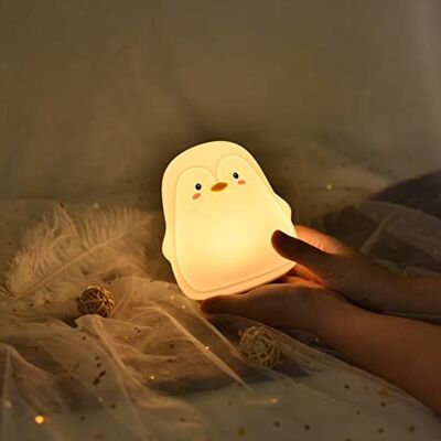 PALADIN PHARMA SpA Siliconen Vorm Sweet Dreams Pinguïn Nachtlampje Kinderen, Witte kleur, 27043 PALADIN PHARMA SpA Siliconen Vorm Sweet Dreams Pinguïn Nachtlampje Kinderen, Witte kleur, 27043