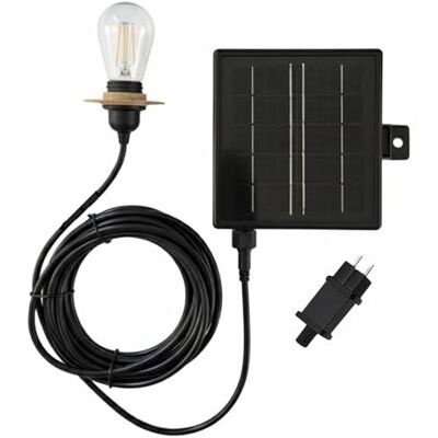 Lumisky ENNA SOLAR LED zonnekabel geïntegreerd, lengte 5 meter voor buiten, compatibel met onze lampenkappen Lumisky ENNA SOLAR LED zonnekabel geïntegreerd, lengte 5 meter voor buiten, compatibel met onze lampenkappen