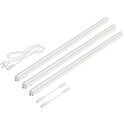 Parlat Led-inbouwlampen, elk 87,3 cm, elk 1118 lm, wit, 3 stuks Parlat Led-inbouwlampen, elk 87,3 cm, elk 1118 lm, wit, 3 stuks