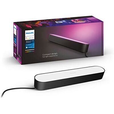 Philips Play uitbreiding x1 – zwart, wit & Color Ambiance, werkt met Alexa, Google Assistant en Apple Homekit Philips Play uitbreiding x1 – zwart, wit & Color Ambiance, werkt met Alexa, Google Assistant en Apple Homekit