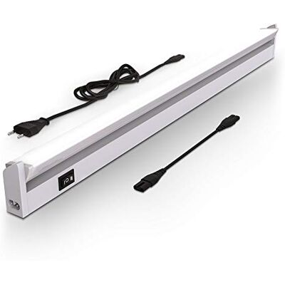 B.K.Licht Keukenverlichting, kastverlichting, inbouw, instelbare kleurtemperatuur, titanium, 8 W, keukenledverlichting B.K.Licht Keukenverlichting, kastverlichting, inbouw, instelbare kleurtemperatuur, titanium, 8 W, keukenledverlichting