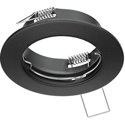 Parlat ledscom.de FERE plafondinbouwframe, rond, mat zwart, plafondspot, inbouw, standaard, plafondlamp, spots, inbouwspot, frame, plafondlamp Parlat ledscom.de FERE plafondinbouwframe, rond, mat zwart, plafondspot, inbouw, standaard, plafondlamp, spots, inbouwspot, frame, plafondlamp