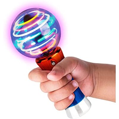 ZHOUJIE Magisch licht voor kinderen, knipperende led voor jongens en meisjes, draaiende lichtshow, geen batterijen inbegrepen, leuk of ZHOUJIE Magisch licht voor kinderen, knipperende led voor jongens en meisjes, draaiende lichtshow, geen batterijen inbegrepen, leuk of