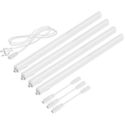 Parlat LED Rigel accentlampen, elk 57,3 cm, elk 880 lm, wit, set van 4 Parlat LED Rigel accentlampen, elk 57,3 cm, elk 880 lm, wit, set van 4