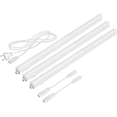 Parlat LED Rigel accentlampen, elk 57,3 cm, elk 880 lm, wit, 3 stuks Parlat LED Rigel accentlampen, elk 57,3 cm, elk 880 lm, wit, 3 stuks