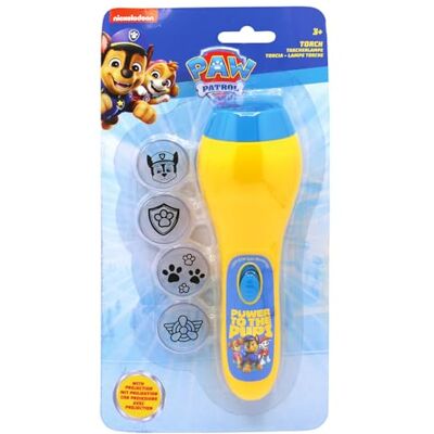 Joy Toy Joytoy 24054 Paw Patrol zaklamp met projectie, 13 x 5,5 x 25 cm Joy Toy Joytoy 24054 Paw Patrol zaklamp met projectie, 13 x 5,5 x 25 cm