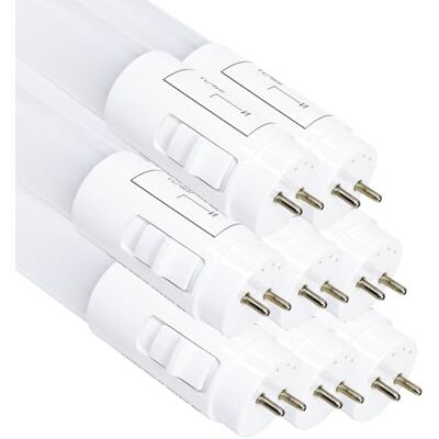 LED ATOMANT Set van 8 led-buizen 120 cm, 18 W, kleur koud wit (6500 K), 1800 lumen, 360 graden, standaard T8 G13, inclusief led-starter LED ATOMANT Set van 8 led-buizen 120 cm, 18 W, kleur koud wit (6500 K), 1800 lumen, 360 graden, standaard T8 G13, inclusief led-starter