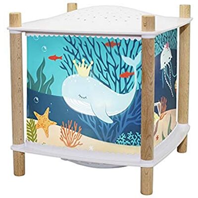 Trousselier Oceaan Nachtlampje voor baby's met muziek en licht en kind ReVOLUTION 2.0 lantaarn Cadeau geboorte nachtlampje oplaadbaar via USB Sterrenhemel Projector Huildetector Trousselier Oceaan Nachtlampje voor baby's met muziek en licht en kind ReVOLUTION 2.0 lantaarn Cadeau geboorte nachtlampje oplaadbaar via USB Sterrenhemel Projector Huildetector