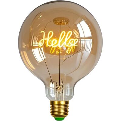 TIANFAN 4W vintage led-lampen dimbaar 220/240V E27 tafellamp Hello TIANFAN 4W vintage led-lampen dimbaar 220/240V E27 tafellamp Hello