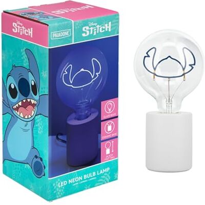 Paladone Stitch-LED Neon Decoratieve Wandlamp Officiële Licentie Lily and Point Product E27 Verzamelglas Grappige Lamp voor Slaapkamer en Thuis Paladone Stitch-LED Neon Decoratieve Wandlamp Officiële Licentie Lily and Point Product E27 Verzamelglas Grappige Lamp voor Slaapkamer en Thuis