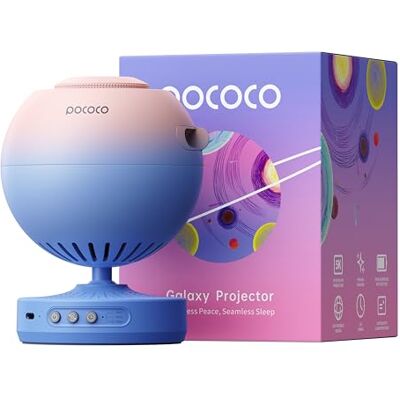 POCOCO Galaxy Lite Star Projector, Starry Sky Projector Home Planetarium Night Light Lamp Baby Kids Kamer Decoratie Galaxy Projector voor Party Birthday Christmas Gift POCOCO Galaxy Lite Star Projector, Starry Sky Projector Home Planetarium Night Light Lamp Baby Kids Kamer Decoratie Galaxy Projector voor Party Birthday Christmas Gift