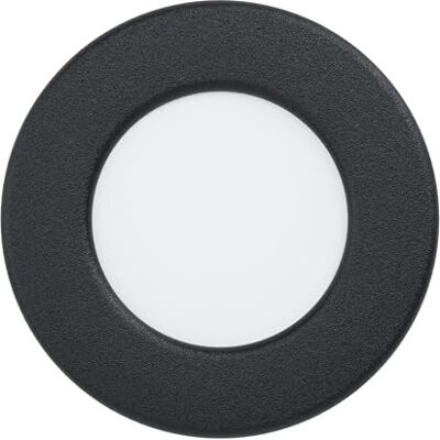 EGLO Fueva 6 led-inbouwspot, inbouwlamp, inbouwlamp voor badkamer, kunststof zwart en wit, warmwit licht, IP44, diameter 8,6 cm EGLO Fueva 6 led-inbouwspot, inbouwlamp, inbouwlamp voor badkamer, kunststof zwart en wit, warmwit licht, IP44, diameter 8,6 cm
