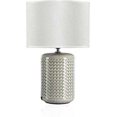 Pauleen 48020 GB voor Glow tafellamp max. 20 W voor E27 tafellamp nachtlamp groen beige 230 V keramiek / stoffen lamp van hout wit, groen, beige Pauleen 48020 GB voor Glow tafellamp max. 20 W voor E27 tafellamp nachtlamp groen beige 230 V keramiek / stoffen lamp van hout wit, groen, beige