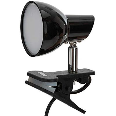 Velamp Led-spot met clip en klem, 360 lumen (5 W) met kabel en schakelaar, voor kinderkamer, kantoor, keuken Velamp Led-spot met clip en klem, 360 lumen (5 W) met kabel en schakelaar, voor kinderkamer, kantoor, keuken