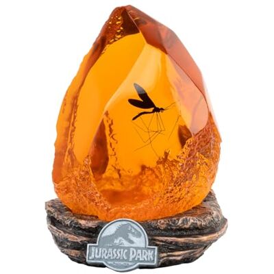 Grupo Erik Jurassic Park decoratieve lamp replica van hars, Jurassic Ledlamp, bureaulamp, bedlamp, USB-kabel of AAA-batterijen, 13,8 x 17,3 x 12 cm, Jurassic Park Gadget Grupo Erik Jurassic Park decoratieve lamp replica van hars, Jurassic Ledlamp, bureaulamp, bedlamp, USB-kabel of AAA-batterijen, 13,8 x 17,3 x 12 cm, Jurassic Park Gadget