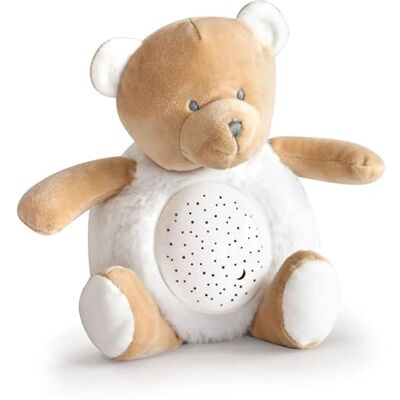 DOUDOU ET COMPAGNIE – PARIS – Doudou et Compagnie DC3692 Pluche dier nachtlampje voor kinderen, met muziek en licht, 3 lampen, 20 cm, bruin DOUDOU ET COMPAGNIE – PARIS – Doudou et Compagnie DC3692 Pluche dier nachtlampje voor kinderen, met muziek en licht, 3 lampen, 20 cm, bruin