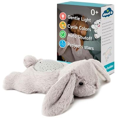 Cloud B Mini Veilleuse Apaisante Projecteur d'étoiles Luminosité Douce 3 Couleurs 1 Constellation Arrêt Automatique Veilleuse Peluche Lapin Dream Buddies Benny The Bunny Cloud B Mini Veilleuse Apaisante Projecteur d'étoiles Luminosité Douce 3 Couleurs 1 Constellation Arrêt Automatique Veilleuse Peluche Lapin Dream Buddies Benny The Bunny