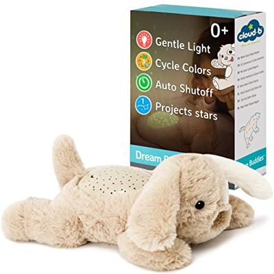 Cloud B Mini rustgevend nachtlampje sterrenprojector zachte helderheid 3 kleuren 1 sterrenbeeld automatische uitschakeling pluche nachtlampje hond Dream Buddies Patch The Puppy Cloud B Mini rustgevend nachtlampje sterrenprojector zachte helderheid 3 kleuren 1 sterrenbeeld automatische uitschakeling pluche nachtlampje hond Dream Buddies Patch The Puppy