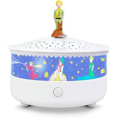 Trousselier De Kleine Prince Muzikale Baby Nachtlampje Nachtlampje met Huil Detector Kinderen Sterprojector Oplaadbaar USB 4 Muziek inbegrepen 14 cm Trousselier De Kleine Prince Muzikale Baby Nachtlampje Nachtlampje met Huil Detector Kinderen Sterprojector Oplaadbaar USB 4 Muziek inbegrepen 14 cm