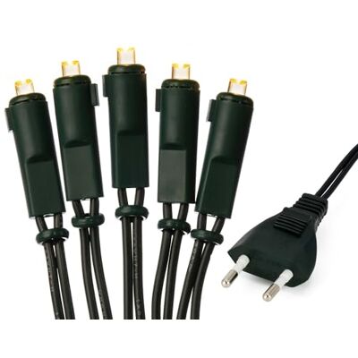 Hellum 150285 Lichtsnoer voor binnen, 220 V, warmwit, 20 leds, lichtlengte: 2,85 m, groene kabel, woonkamerdecoratie, IP20, voor binnen Hellum 150285 Lichtsnoer voor binnen, 220 V, warmwit, 20 leds, lichtlengte: 2,85 m, groene kabel, woonkamerdecoratie, IP20, voor binnen