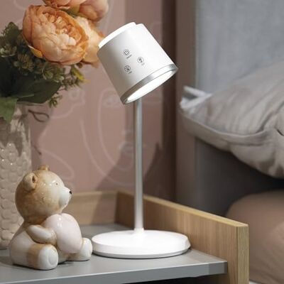 EMOS Abbie Led-tafellamp, 6 W, helderheid 300 lm, 1500 mAh Li-ion batterij met 33 uur brandduur, 4-in-1 multifunctionele lamp, dimbaar, lichtkleur instelbaar, kabel EMOS Abbie Led-tafellamp, 6 W, helderheid 300 lm, 1500 mAh Li-ion batterij met 33 uur brandduur, 4-in-1 multifunctionele lamp, dimbaar, lichtkleur instelbaar, kabel