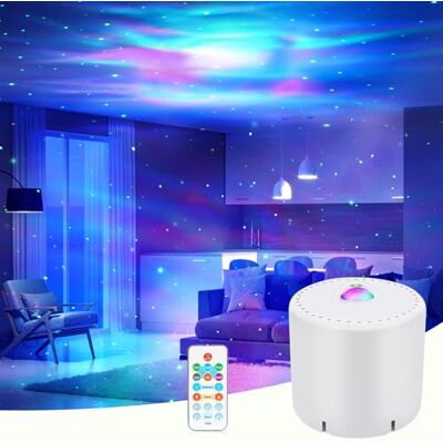 MHAZDZE Projector sterrenhemel, melkwegprojector met afstandsbediening, nachtlampje met instelbare snelheid en helderheid voor kamerdecoratie, kinderen, volwassenen MHAZDZE Projector sterrenhemel, melkwegprojector met afstandsbediening, nachtlampje met instelbare snelheid en helderheid voor kamerdecoratie, kinderen, volwassenen