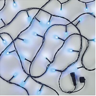 EMOS Connect System Kerstlichtketting 10 m met 100 leds, C-verlengcomponent (zonder aansluitkabel en adapter), IP44 voor binnen en buiten, lichtkleur blauw EMOS Connect System Kerstlichtketting 10 m met 100 leds, C-verlengcomponent (zonder aansluitkabel en adapter), IP44 voor binnen en buiten, lichtkleur blauw