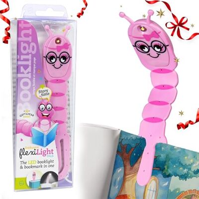 Gifts for Readers & Writers Flexilight Pals Leeslamp, lamp en bladwijzer, 2-in-1, ledlamp met clip, leeslamp voor volwassenen en kinderen, lezen, cadeau voor lezers Gifts for Readers & Writers Flexilight Pals Leeslamp, lamp en bladwijzer, 2-in-1, ledlamp met clip, leeslamp voor volwassenen en kinderen, lezen, cadeau voor lezers