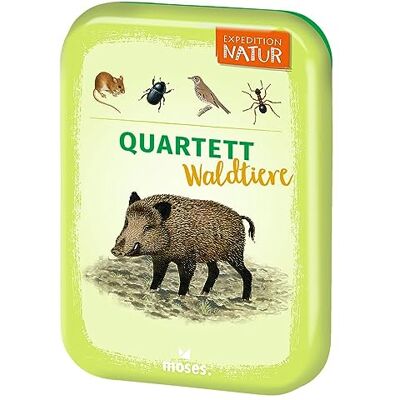 moses Expeditie Natur Quartett Waldtiere moses Expeditie Natur Quartett Waldtiere
