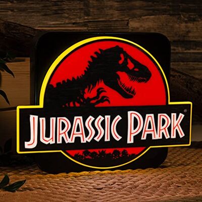 Numskull Jurassic Park 3D-wandlamp, sfeerverlichting voor slaapkamer, huis, kantoor, studie, werk, officieel Jurassic Park product Numskull Jurassic Park 3D-wandlamp, sfeerverlichting voor slaapkamer, huis, kantoor, studie, werk, officieel Jurassic Park product