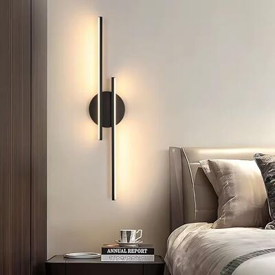 Comely Led-wandlamp voor binnen, 24 W, zwart, moderne led-wandlamp, eenvoudige lijnen, design, 3000 K, warm licht, binnenwandlamp van acryl, voor slaapkamer, woonkamer, hal, trap Comely Led-wandlamp voor binnen, 24 W, zwart, moderne led-wandlamp, eenvoudige lijnen, design, 3000 K, warm licht, binnenwandlamp van acryl, voor slaapkamer, woonkamer, hal, trap