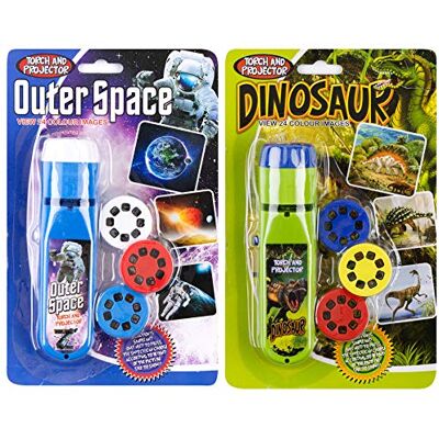 Georgie Porgy Zaklamp en Projector Kinderen Projector Speelgoed voor Wandplafondtent Educatieve Wetenschapsset (Ruimte Dinosaurus) Georgie Porgy Zaklamp en Projector Kinderen Projector Speelgoed voor Wandplafondtent Educatieve Wetenschapsset (Ruimte Dinosaurus)