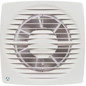 Airflow Aura 125B Badkamertrekker basisbediening, compact design, stil (31 dB), IPX4, debiet 115 m³/h, leiding 125 mm Airflow Aura 125B Badkamertrekker basisbediening, compact design, stil (31 dB), IPX4, debiet 115 m³/h, leiding 125 mm