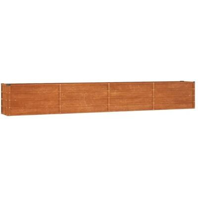 vidaXL Verhoogd bed voor de tuin, bloembak, plantenbak, bloempot, balkon, terras, buiten, roestkleurig, 320 x 40 x 45 cm, cortenstaal vidaXL Verhoogd bed voor de tuin, bloembak, plantenbak, bloempot, balkon, terras, buiten, roestkleurig, 320 x 40 x 45 cm, cortenstaal