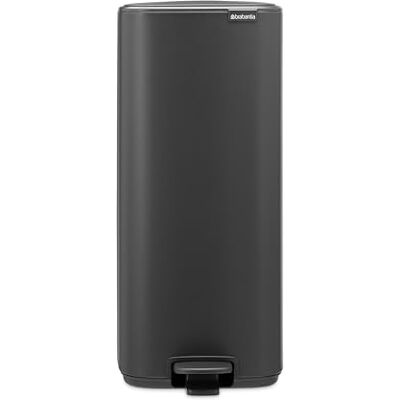 Brabantia Bo Afvalemmer 30 l (grijs) – pedaalemmer voor de keuken met zachte sluiting – gemakkelijk te reinigen afvalscheidingssysteem met afneembare emmer – gratis PerfectFit vuilniszakken inbegrepen Brabantia Bo Afvalemmer 30 l (grijs) – pedaalemmer voor de keuken met zachte sluiting – gemakkelijk te reinigen afvalscheidingssysteem met afneembare emmer – gratis PerfectFit vuilniszakken inbegrepen